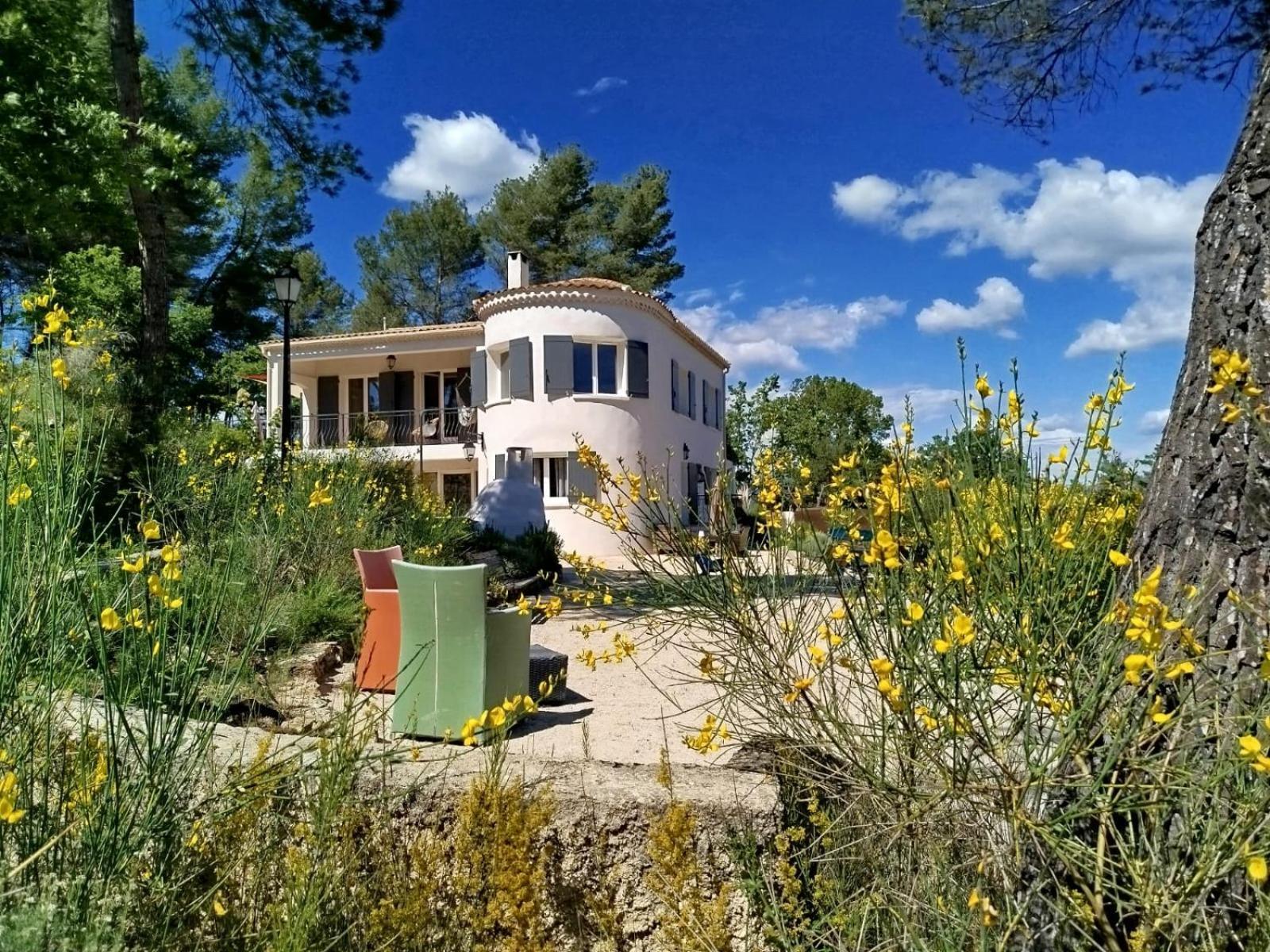 La Tourelle Suite Cosy Entre Vignoble Aixois Et Luberon Le Puy-Sainte-Réparade Dış mekan fotoğraf