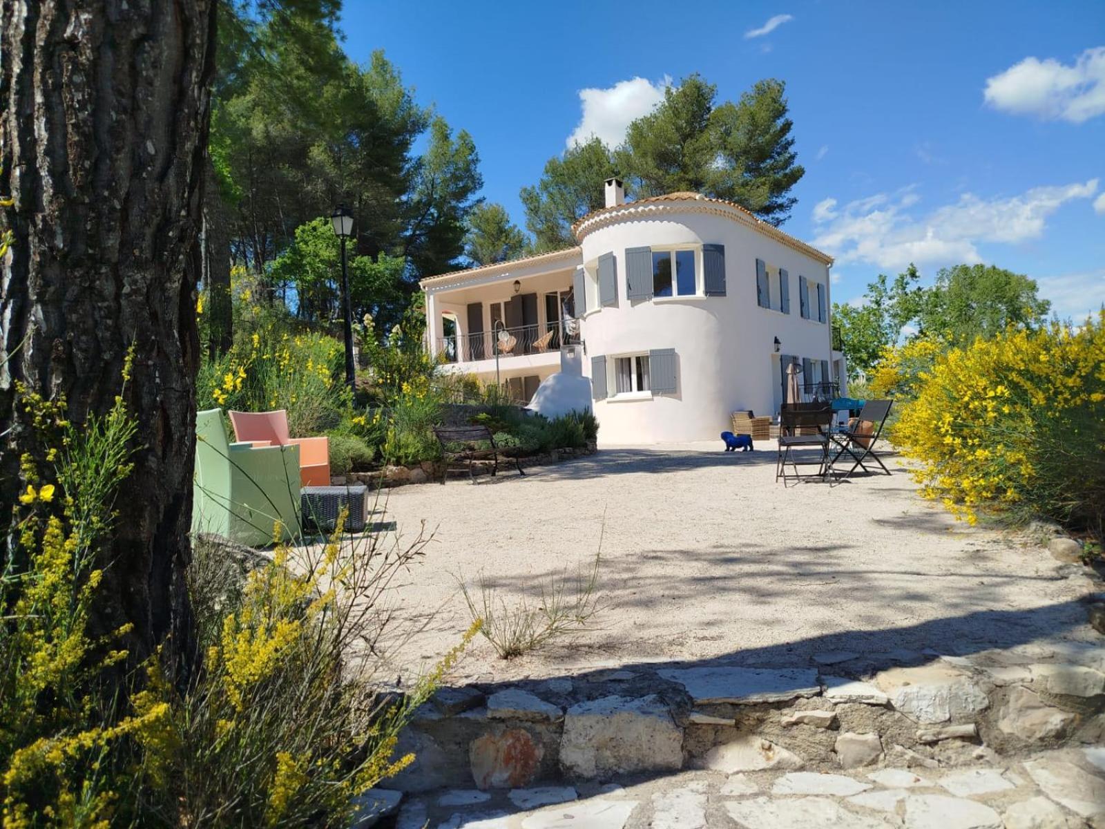 La Tourelle Suite Cosy Entre Vignoble Aixois Et Luberon Le Puy-Sainte-Réparade Dış mekan fotoğraf